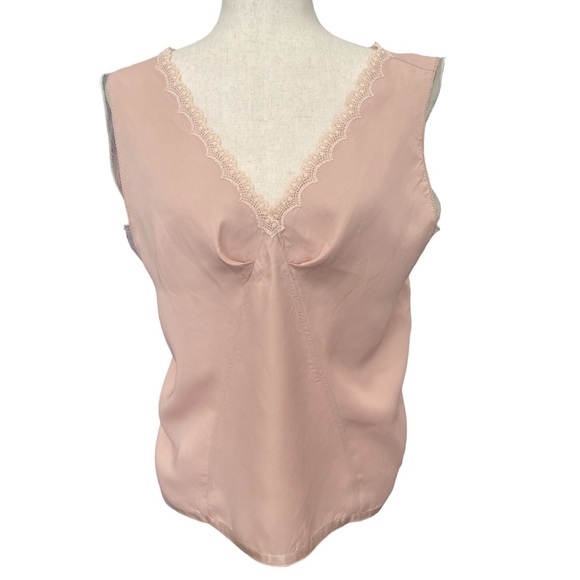 Marc Jacobs Other - Vintage Marc Jacob’s Silk Blend Lace Trim Pink Camisole
